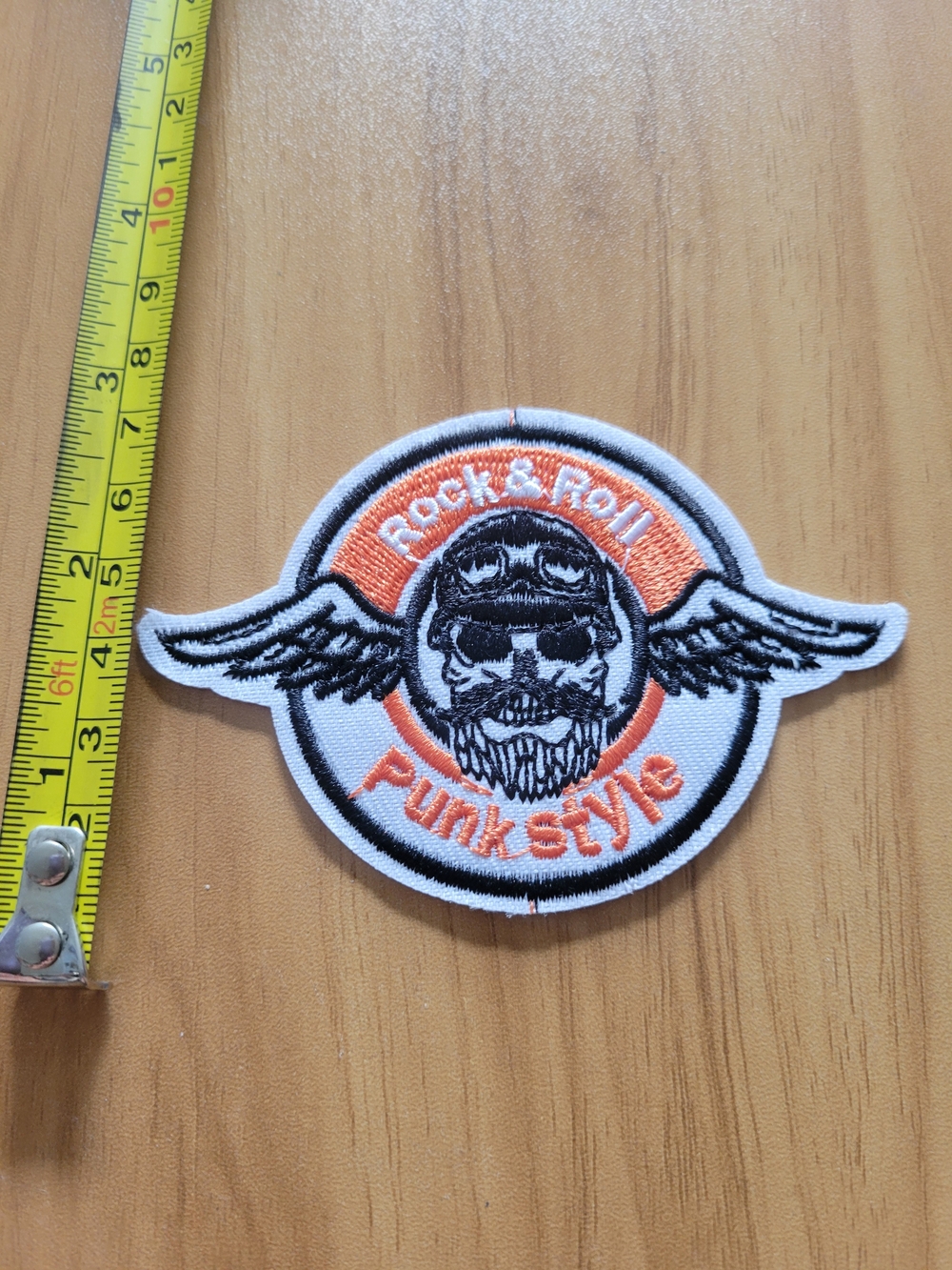 🎃BUY 2 GET 1 FREE🎃Punk Style Winged Skull Embroidered Patch